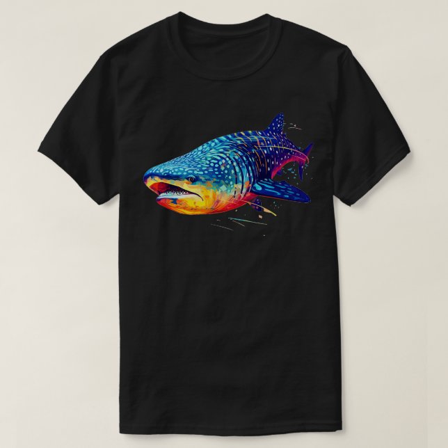 T-shirt Baleine vintage 1 (Design devant)
