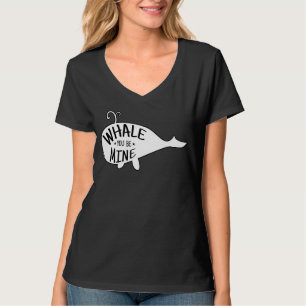 T-shirt Baleine Vous Êtes Mienne Orca Blue Whale Silhouett