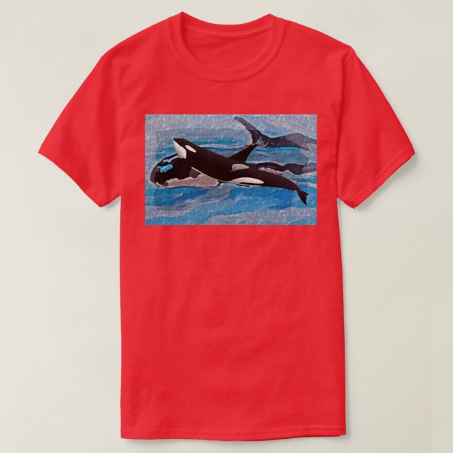 T-shirt Baleines 23 (Design devant)