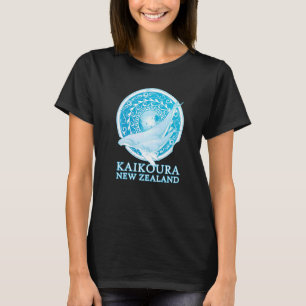 T-shirt Baleines à bosse Polynésienne Kaikoura Nouvelle-Zé