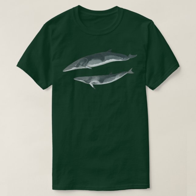 T-shirt baleines à vison 1 (Design devant)