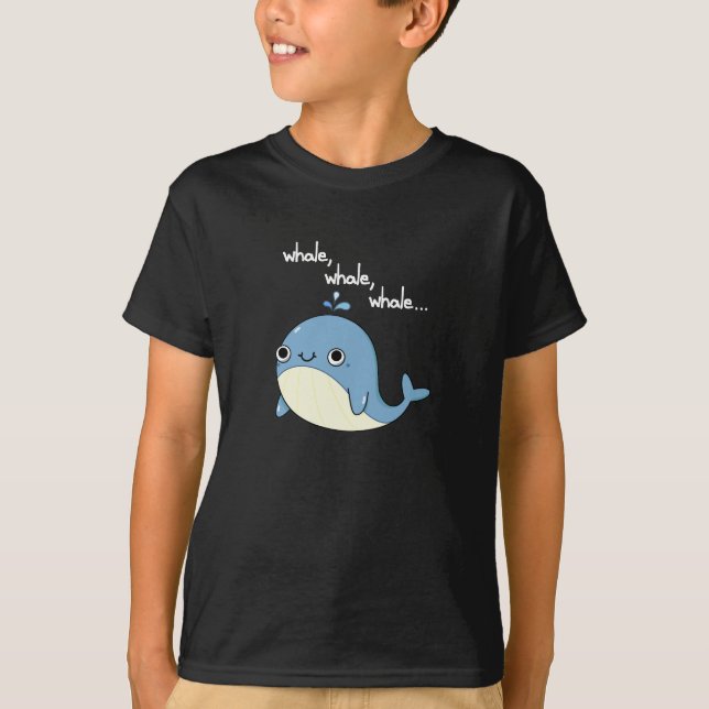 T-shirt Baleines, baleines, baleines Cute Sea Animal Pun D (Devant)