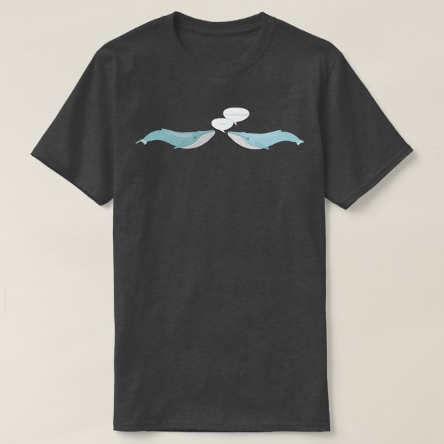 T-shirt Baleines bleues (Design devant)