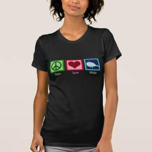 T-shirt Baleines d'amour de paix