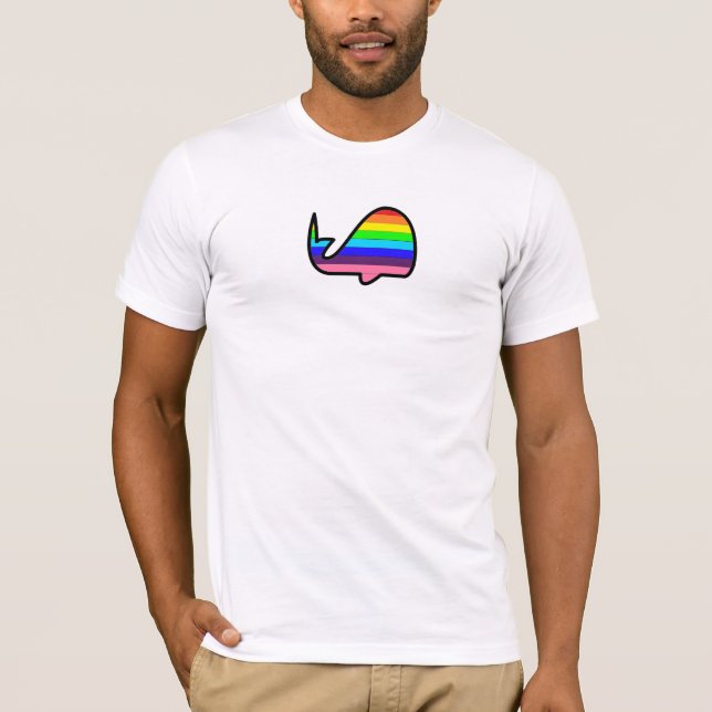 T-shirt Baleines d'homosexuel d'arme nucléaire (Devant)