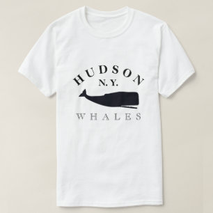 T-SHIRT BALEINES DU HUDSON NY
