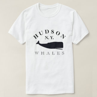 T-SHIRT BALEINES DU HUDSON NY