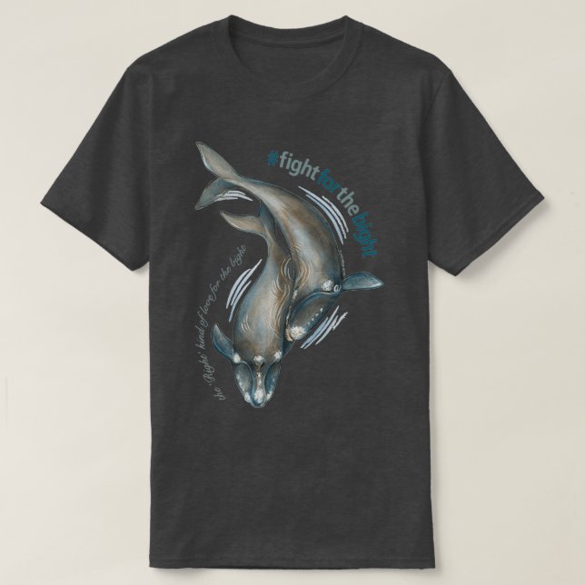 T-shirt Baleines du Sud-Ouest 1 (Design devant)