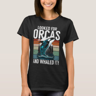 T-shirt Baleines Regardez Dolphin Pottwhal Drôle Dire Orca