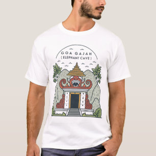 T-shirt Bali Goa Gajah (Grotte de l'Éléphant)