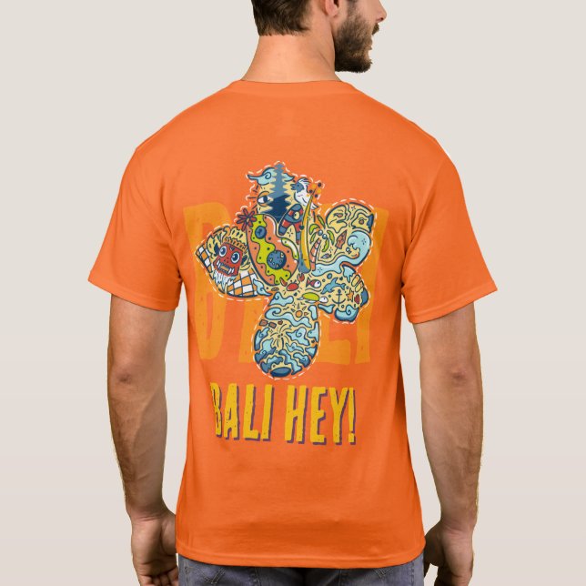 T-SHIRT BALI HEY! (Dos)