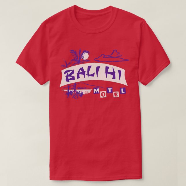 T-shirt Bali Hi Motel (Design devant)