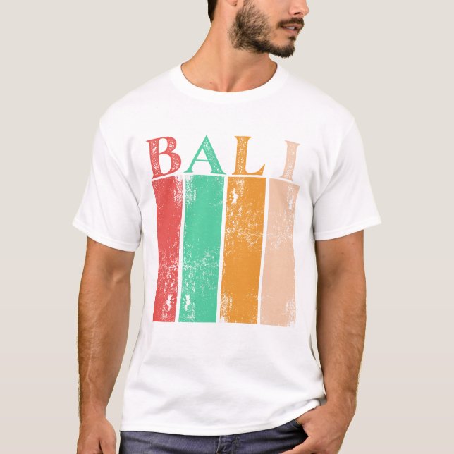 T-shirt Bali, Indonésie (Devant)
