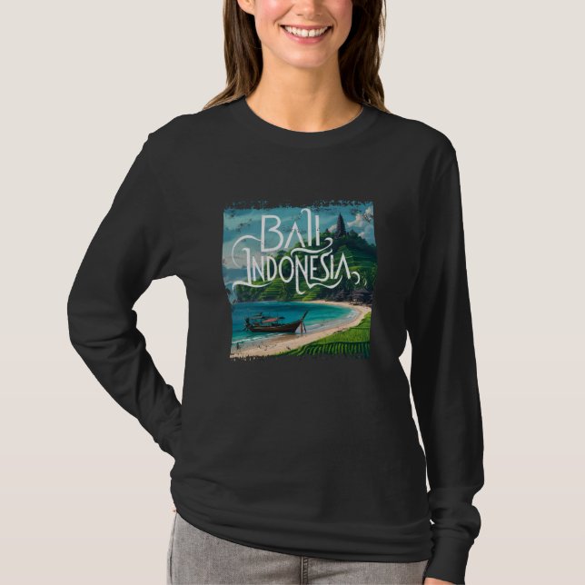 T-shirt Bali, Indonésie (Devant)