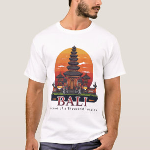 T-shirt Bali : La Terre de mille temples