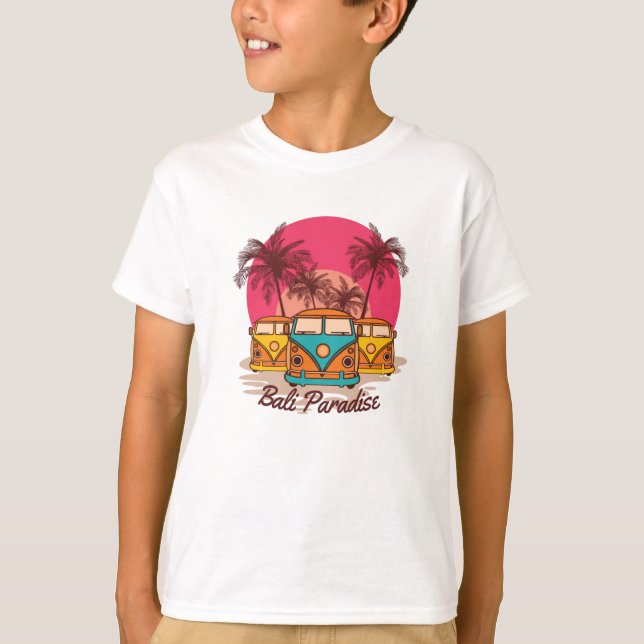 T-shirt Bali Paradise (Devant)