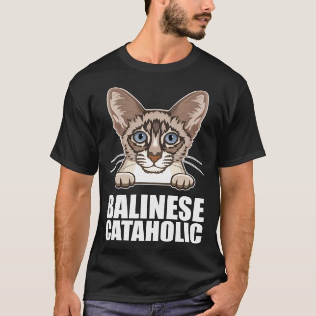 T-shirt Balinese  Balinese cat  Balinese Dad  3 (Devant)