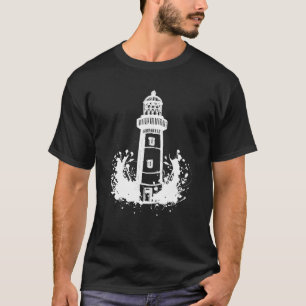 T-shirt Balise de sécurité de la côte d'eau Phare