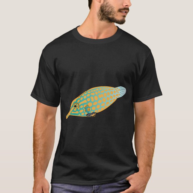T-shirt Baliste à long museau (Devant)