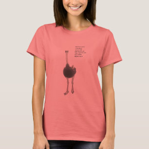 T-shirt baliverne d'autruche