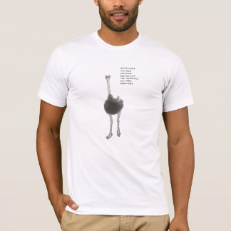 T-shirt baliverne d'autruche