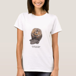 T-shirt baliverne de castor