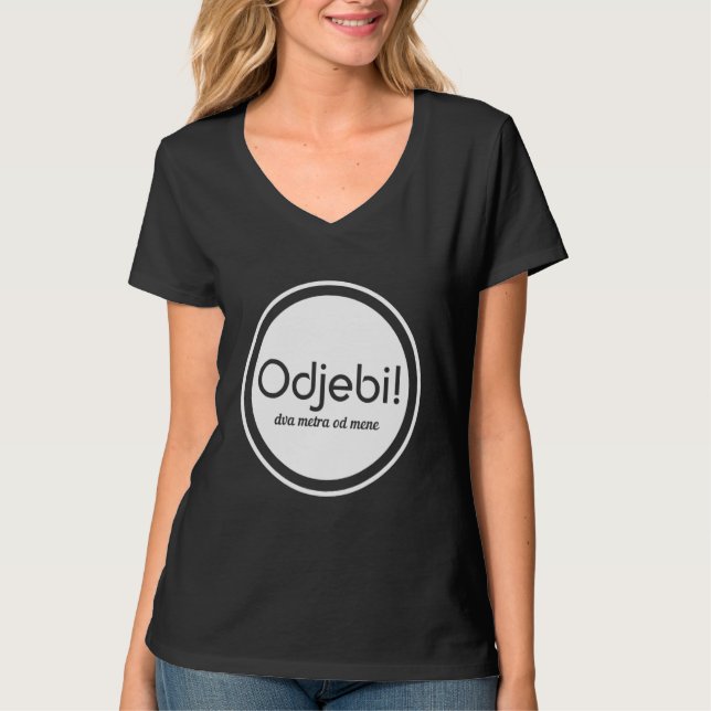 T-shirt Balkan Bosna Hrvatska Srbija (Devant)