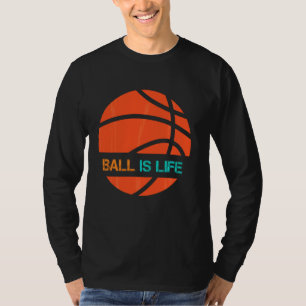 T-shirt Ball is Life Sports League Joueurs d'équipe de bas
