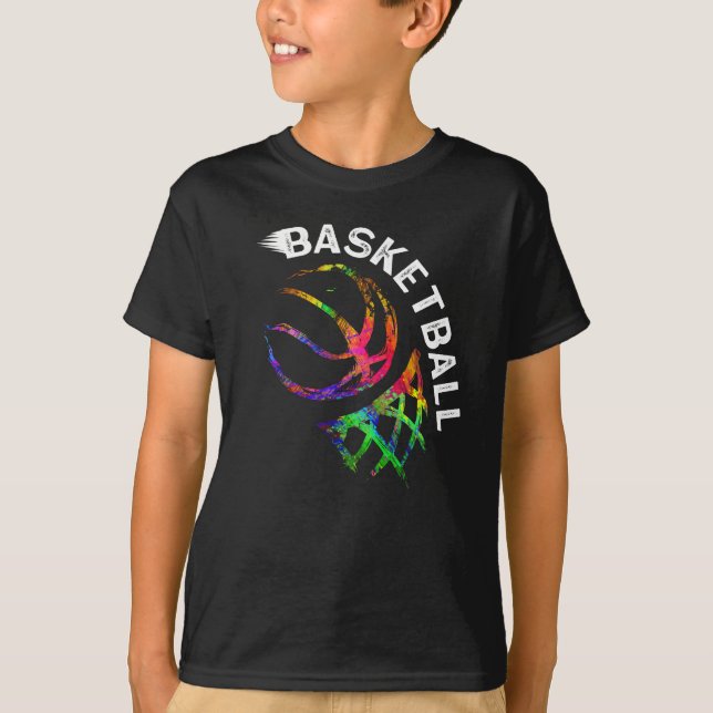 T-shirt Ball Love Basketball Parfait joueur d'équipe (Devant)