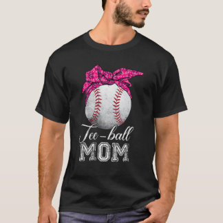 T-shirt Ball Maman Fête des mères Tee Tee Teeball Maman Me
