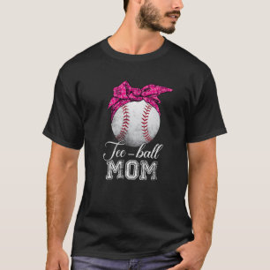 T-shirt Ball Maman Fête des mères Tee Tee Teeball Maman Me