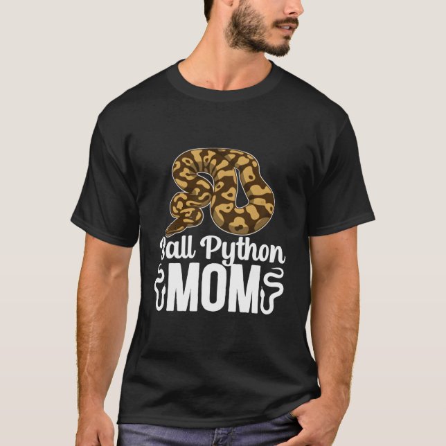 T-shirt Ball Python Maman Ball Python Lover Ball Python Ow (Devant)