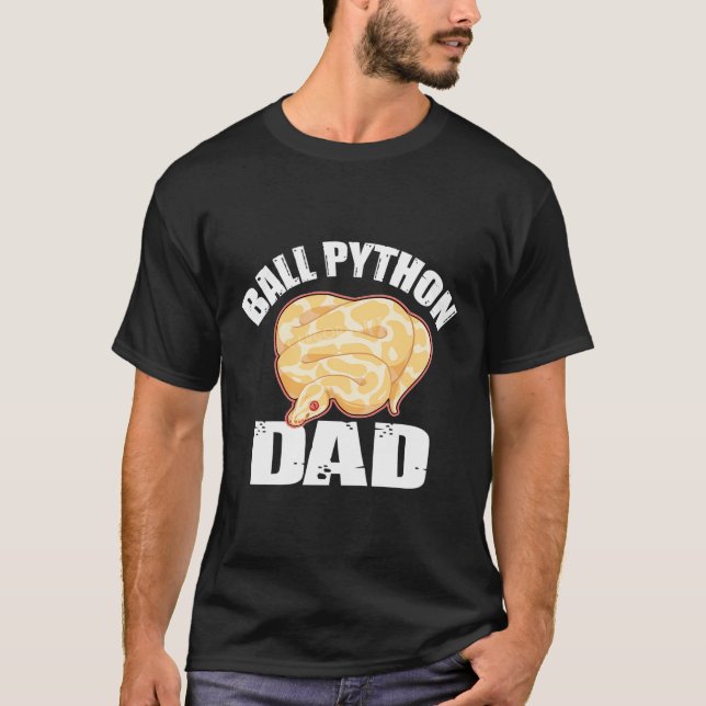 T-shirt Ball Python Papa (Devant)