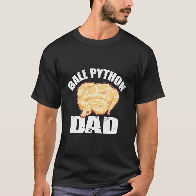 T-shirt Ball Python Papa (Devant)