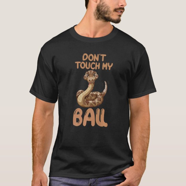 T-shirt Ball Python Snake (Devant)