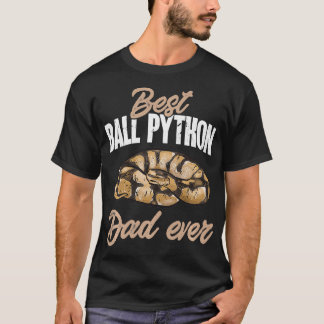 T-shirt Ball Python Snake Best Ball Python Papa Jamais