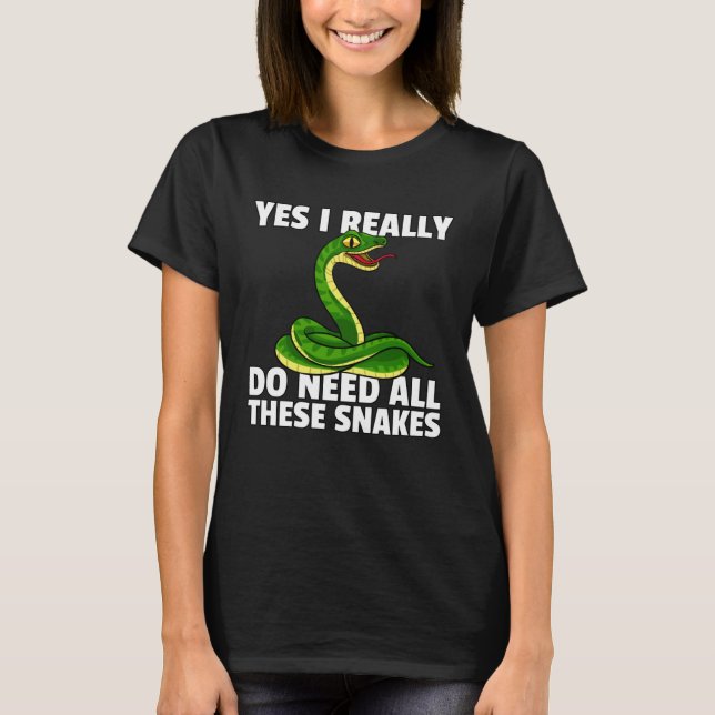 T-shirt Ball Python Snake  For Boa  Owner  1 (Devant)