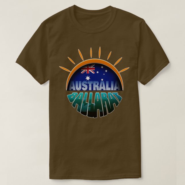 T-shirt Ballarat australie (Design devant)