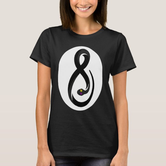 T-shirt balle 8 mamba 24 casual (Devant)