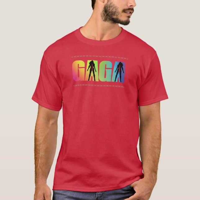 T-shirt Balle Chromatica Gaga amie (Devant)