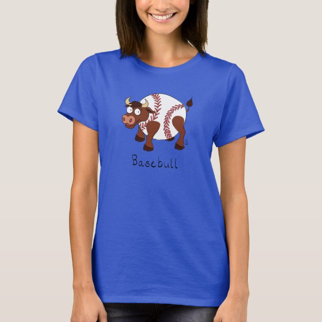 T-shirt Balle de baseball Cute Kids Cartogone (Devant)