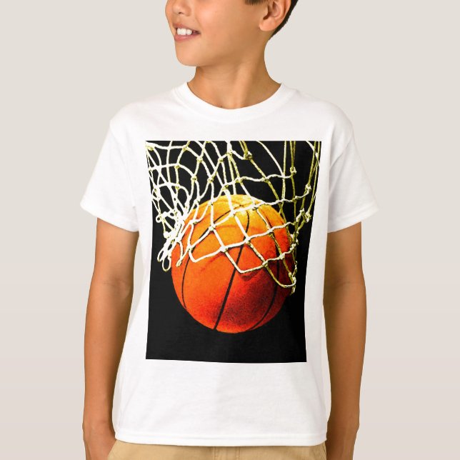 T-shirt Balle de basket (Devant)