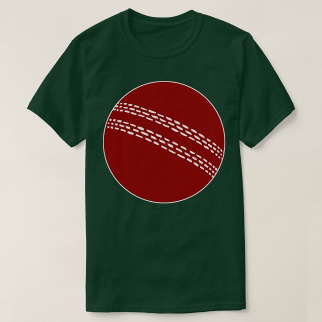 T-shirt balle de cricket3 (Design devant)