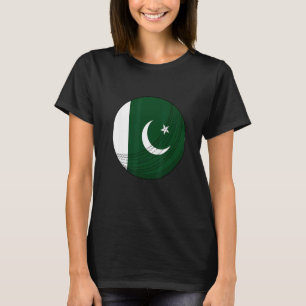 T-shirt Balle de cricket du Pakistan Fan de cricket du peu