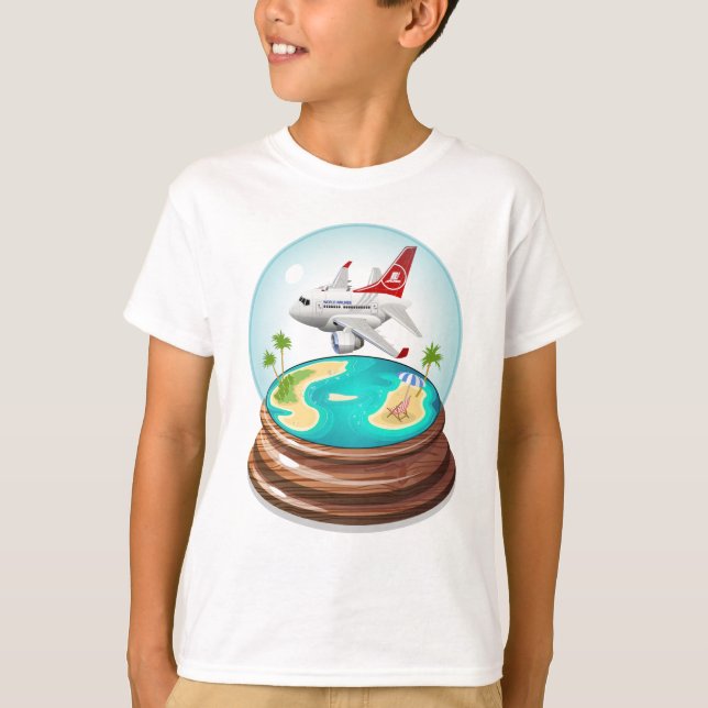 T-shirt Balle de cristal d'été (Devant)