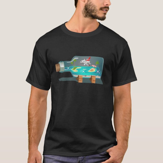 T-shirt Balle de cristal d'été (Devant)