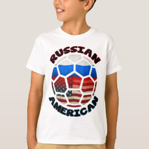 T-shirt Balle de football américain russe