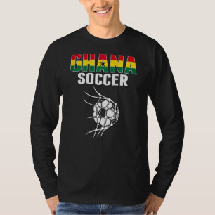 T-shirt Balle de football du Ghana dans le filet But Supp