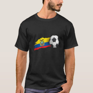 T-shirt Balle de football en Équateur