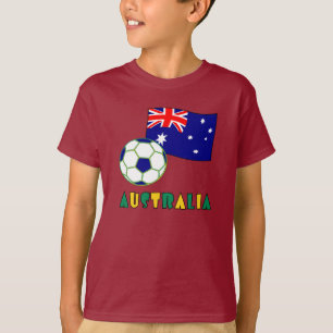 T-shirt Balle de football et drapeau sud-coréen